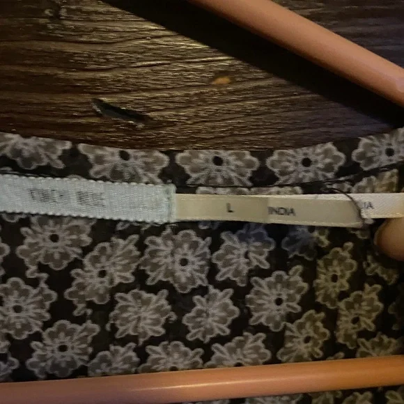 Kimchi Blue Black and Cream Geometric Dress - Picture 3 of 4